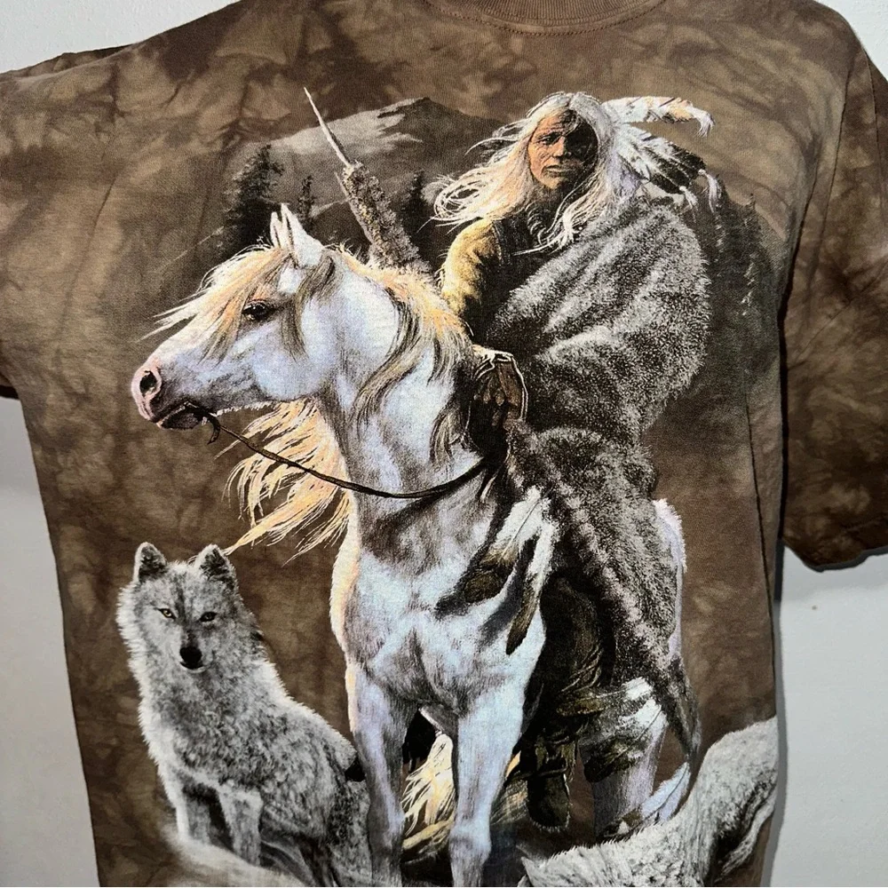 Vintage 2003 The Mountain Native American Tshirt - Picture 3 of 8